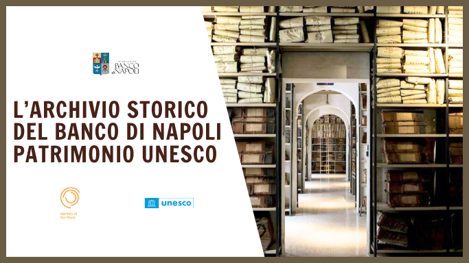 Fondo Apodissario del Banco di Napoli: Patrimonio UNESCO “Memorie del Mondo”